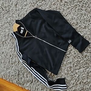 ADIDAS Crop Zip Up- so cute!